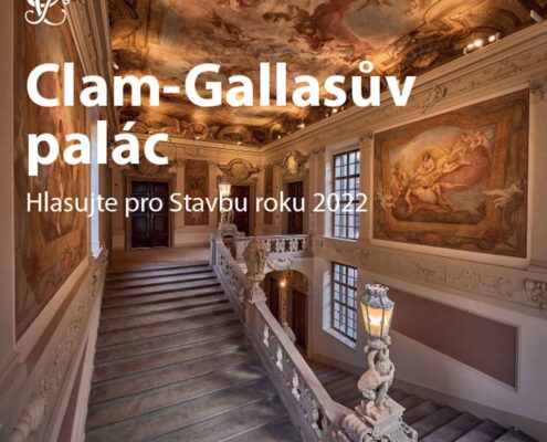 Clam-Gallasův palác usiluje o titul Stavba roku 2022 Pestrá Praha
